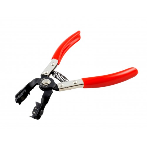 Hose Clip Pliers - Fuel Lines - Small Hoses - Angled for Access with Swivel Head
